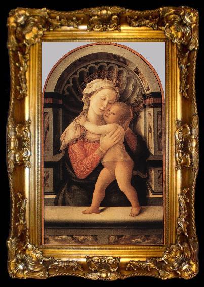 framed  LIPPI, Fra Filippo Madonna with the Child and two Angels g, ta009-2